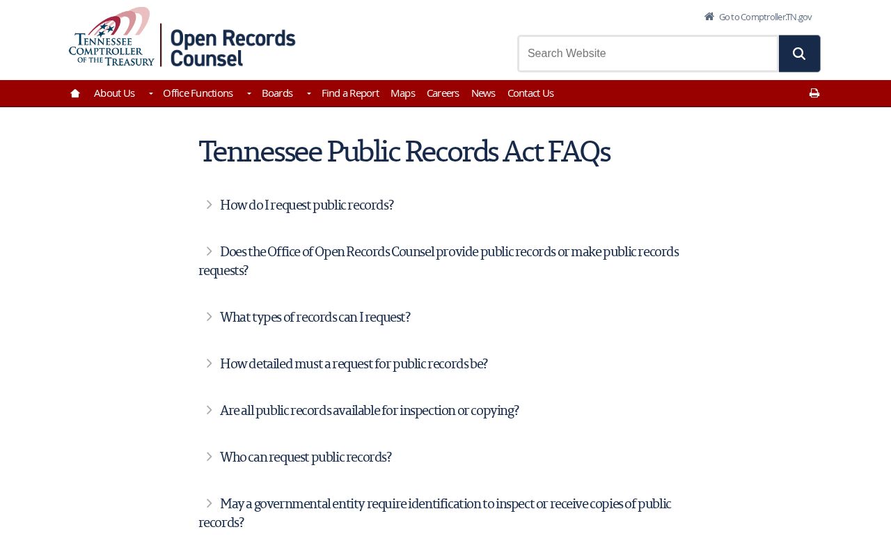 Meigs County Tennessee public booking record request source
